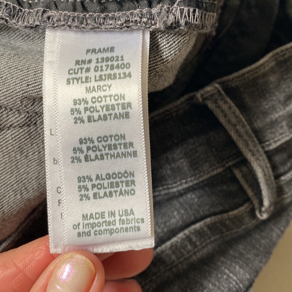 Frame Le Skinny de Jeanne distressed Marcy. Size 30. - Picture 5 of 6